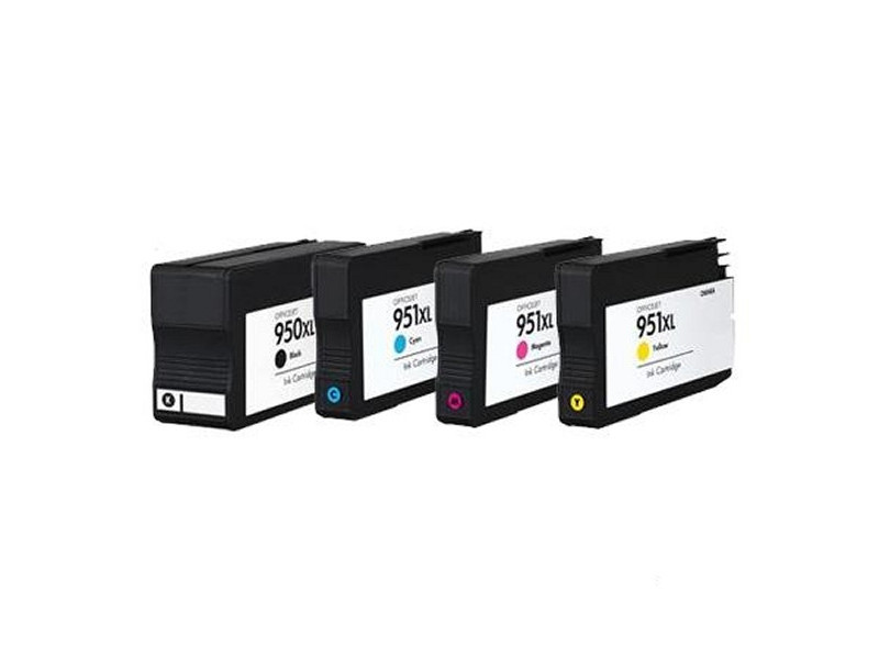 Multipack compatible HP 950XL + HP 951XL (4 cartouches)