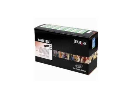 Toner Lexmark X463X11G - noir (15.000 pages)