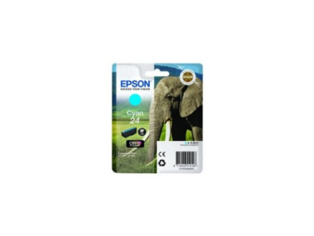 Cartouche Epson T24 - Cyan (360 pages)