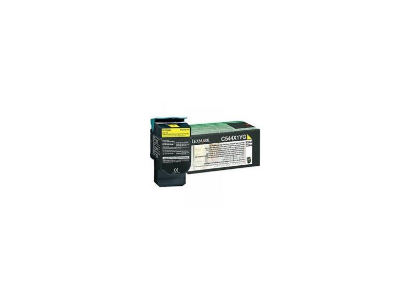 Toner Lexmark C544X1YG - jaune (4.000 pages)