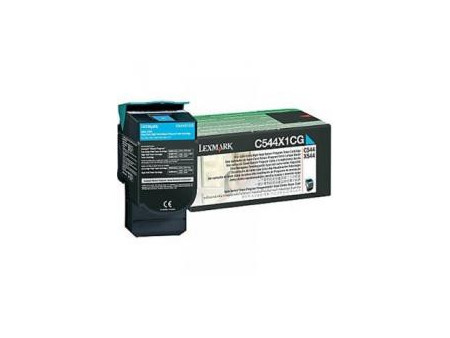 Toner Lexmark C544X1CG - cyan (4.000 pages)