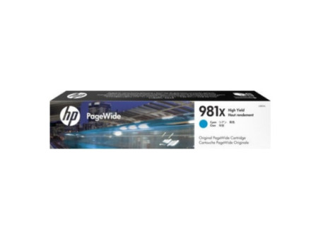 Toner HP 981x - L0R09A - Cyan - 10000 pages