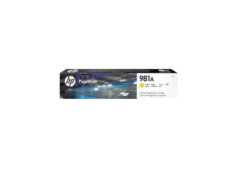Toner HP 981A - J3M70A - Jaune - 6500 pages