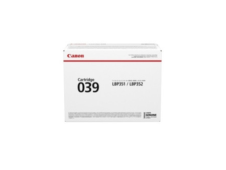 Toner Canon CRG039 - Noir - 11000 pages