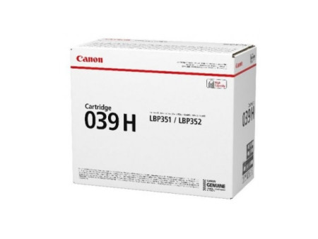 Toner Canon CRG039H - Noir - 25000 pages