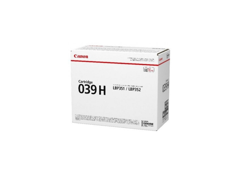 Toner Canon CRG039H - Noir - 25000 pages