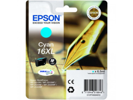 Cartouche Epson T1632 - Serie 16 - Cyan (450 pages)
