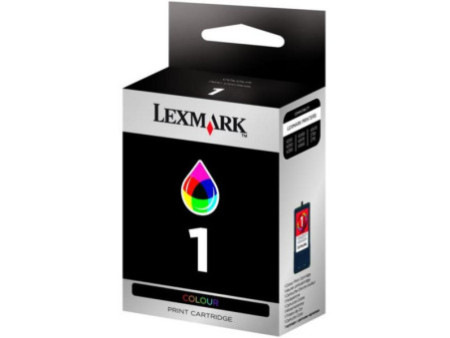Cartouche Jet d'encre LEXMARK N°1 Couleur