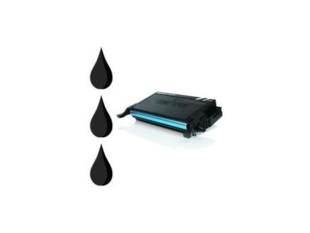 Toner compatible Samsung CLP-K660B - Noir (5.500 pages)