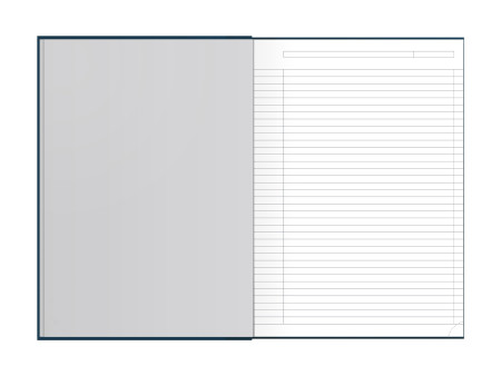Oxford Carnet de notes 'Original Blue' - relié, A4 quadrillé