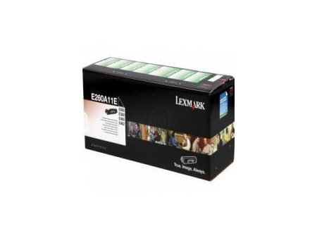 Toner Lexmark E260A11E - noir (3.500 pages)