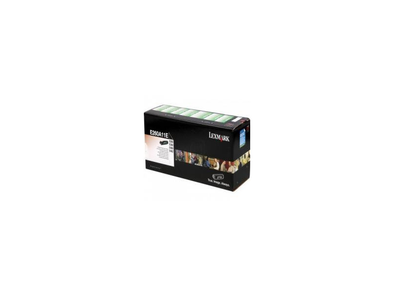 Toner Lexmark E260A11E - noir (3.500 pages)