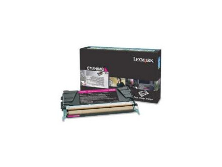 Toner Lexmark C748H1MG - Magenta (10.000 pages) retornable c748