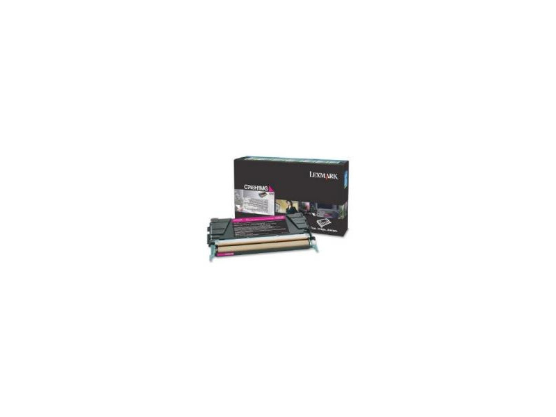 Toner Lexmark C748H1MG - Magenta (10.000 pages) retornable c748