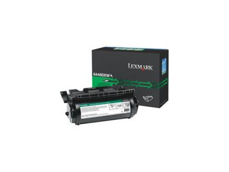 Toner Lexmark 64480XW - noir (32.000 pages)