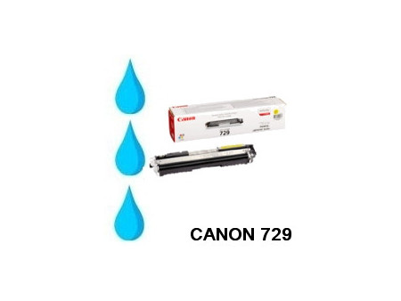 CANON TONER LASER CYAN 729C 1.200 PAGES I-SENSYS LBP/7010C/7018C