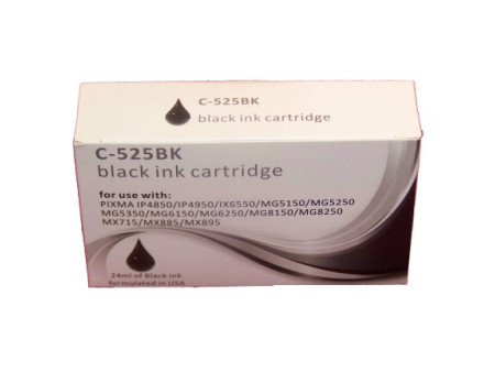 Cartouche compatible Canon PGI-525 BK
