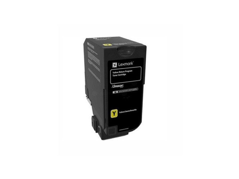 lexmark toner laser jaune 7.000 pages corporative cs/720/725 cx725