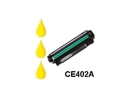 Toner compatible HP 507A CE402A - Jaune