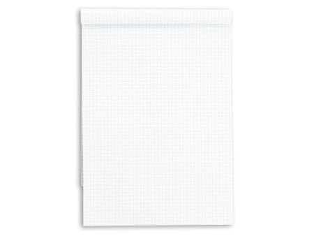 LANDRÉ Bloc-notes sans page de couverture, A4, 50 feuilles,