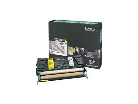 Toner Lexmark C5240YH - jaune (5.000 pages)