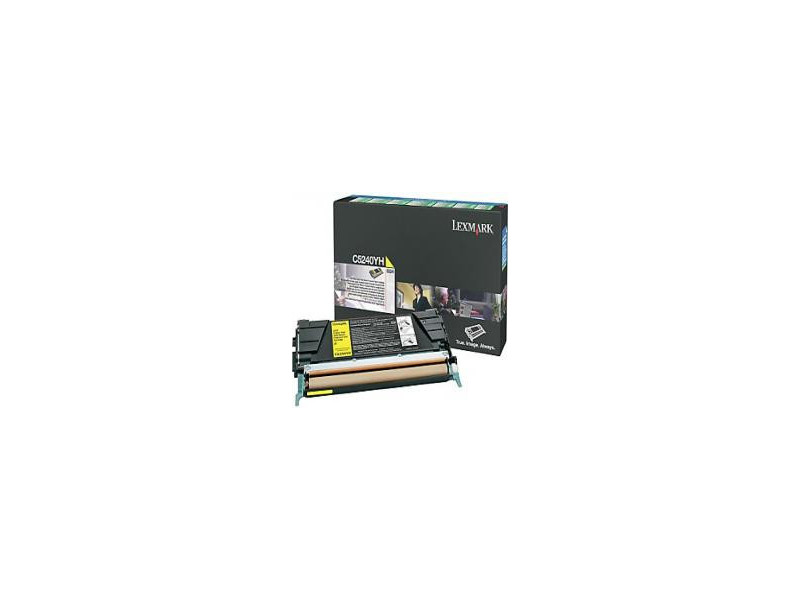 Toner Lexmark C5240YH - jaune (5.000 pages)