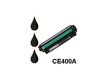 Toner compatible HP 507A CE400A - Noir