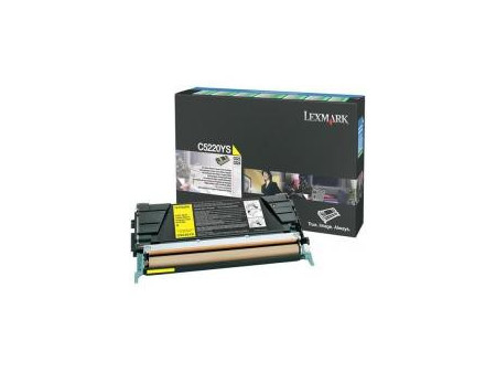 Toner Lexmark C5220YS - jaune (3.000 pages)