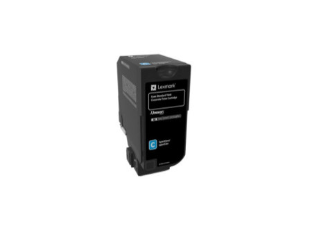 lexmark toner laser cyan 7.000 pages corporative cs/720/725 cx725