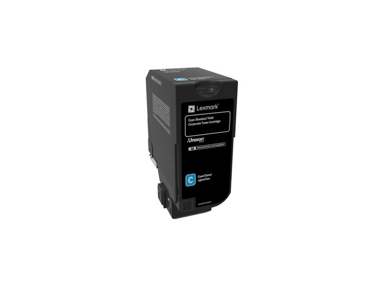 lexmark toner laser cyan 7.000 pages corporative cs/720/725 cx725