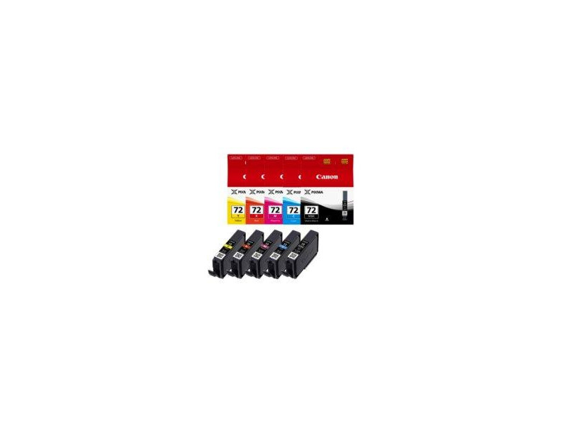 Cartouches Canon PGI-72 - Pack de 5 Cartouche (mbk/c/m/y/r)