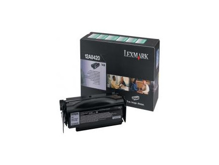 Toner Lexmark 12A8420 - noir (6.000 pages)