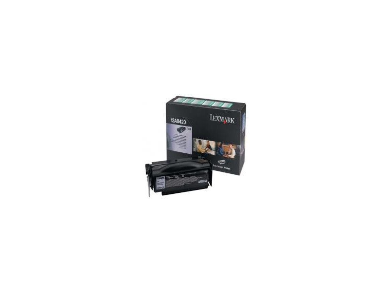 Toner Lexmark 12A8420 - noir (6.000 pages)