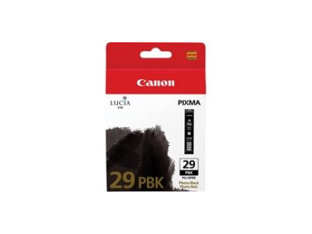 Cartouche Canon PGI-29 pbk - Noir photo