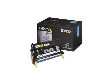 Toner Lexmark X560H2YG - jaune (10.000 pages)