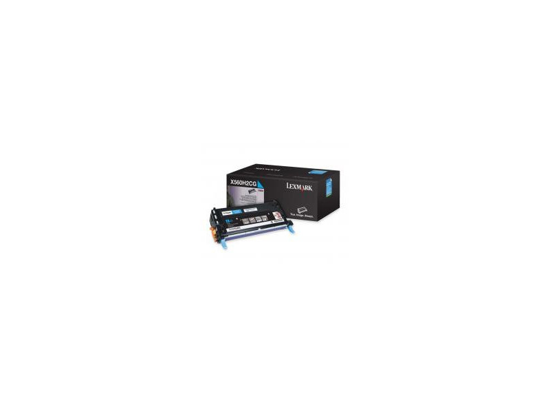 Toner Lexmark X560H2CG - cyan (10.000 pages)