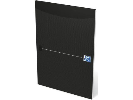 Oxford Bloc de correspondance 'Smart Black', A4, ligné