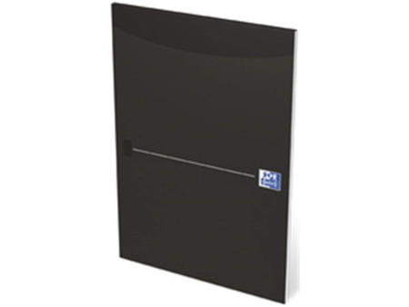 Oxford Bloc de correspondance 'Smart Black', A4, quadrillé