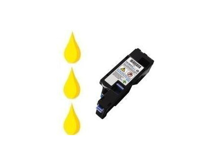 Toner compatible DELL 1250/1350/1355 - Jaune (1.400 pages)
