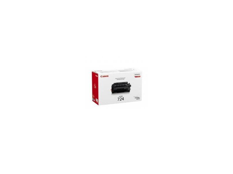 Toner Canon  CRG724 - Noir  6.000 pages