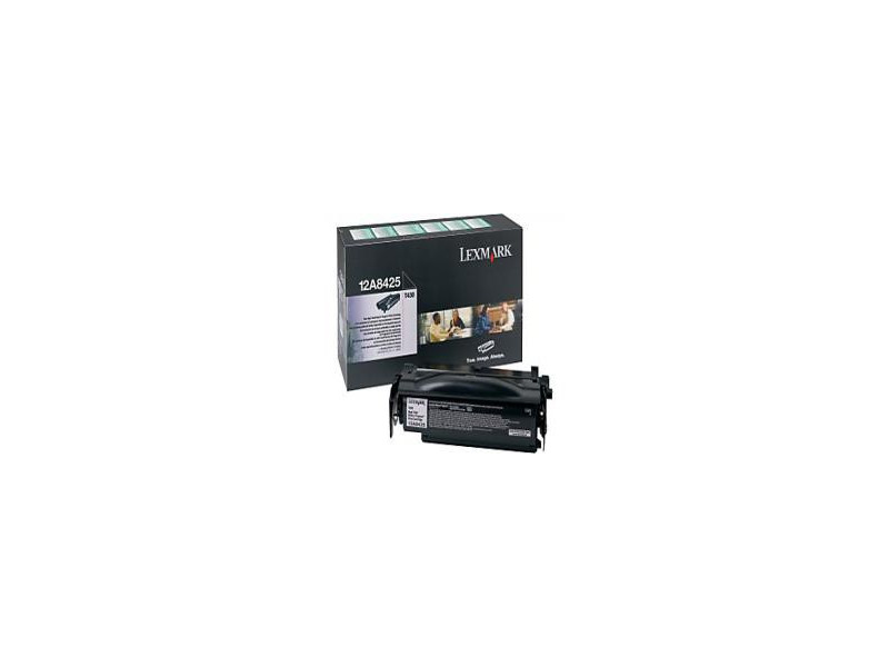 Toner Lexmark 12A8425 - noir (12.000 pages)