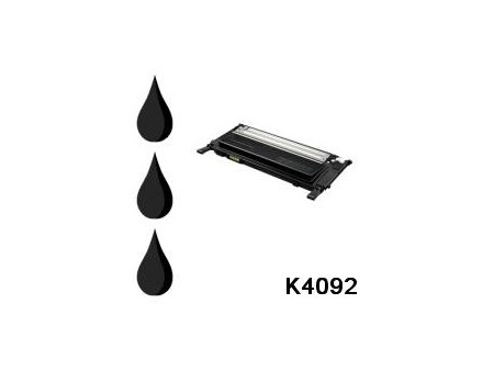 Toner compatible Samsung CLT-K4092S - Noir