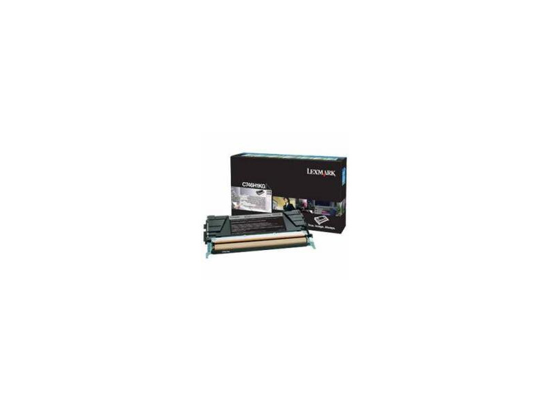Toner Lexmark C746H1KG - Noir (12.000 pages) retornable c746/c748