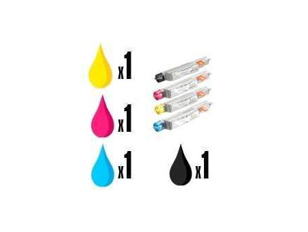 Pack de 4 toners compatibles DELL 5100cn