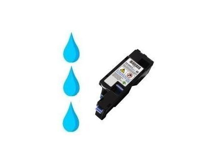 Toner compatible DELL 1250/1350/1355 - Cyan (1.400 pages)