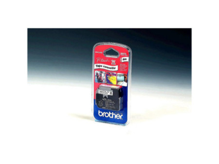 brother ruban marqueur non-lamine noir/blanc 8m 9mm/pt 65/85/110/55