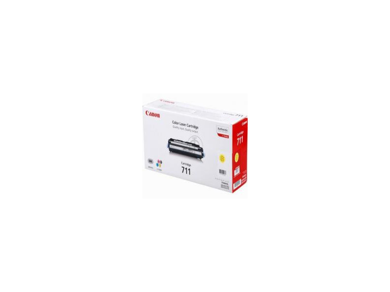 Toner Canon 711 - Jaune (6.000 pages)