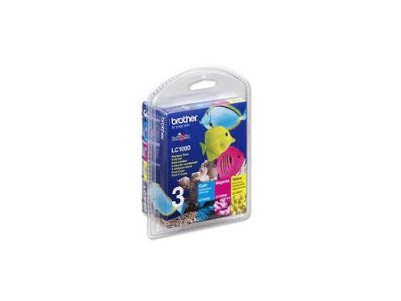 Multipack Brother LC1000 (3 cartouches Couleurs)