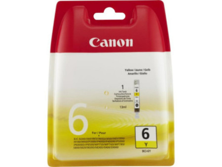 Cartouche Jet d'encre CANON N°6 Jaune