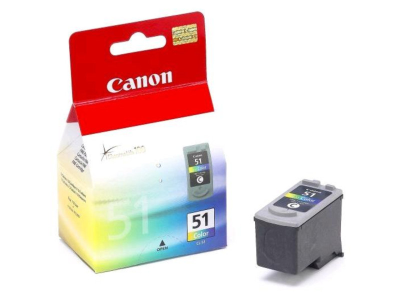 Cartouche Jet d'encre CANON N°51 Couleur